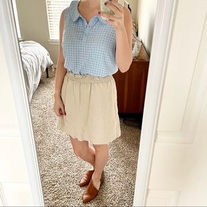 Petter Pan Collar Gingham Plaid Checkered Blouse